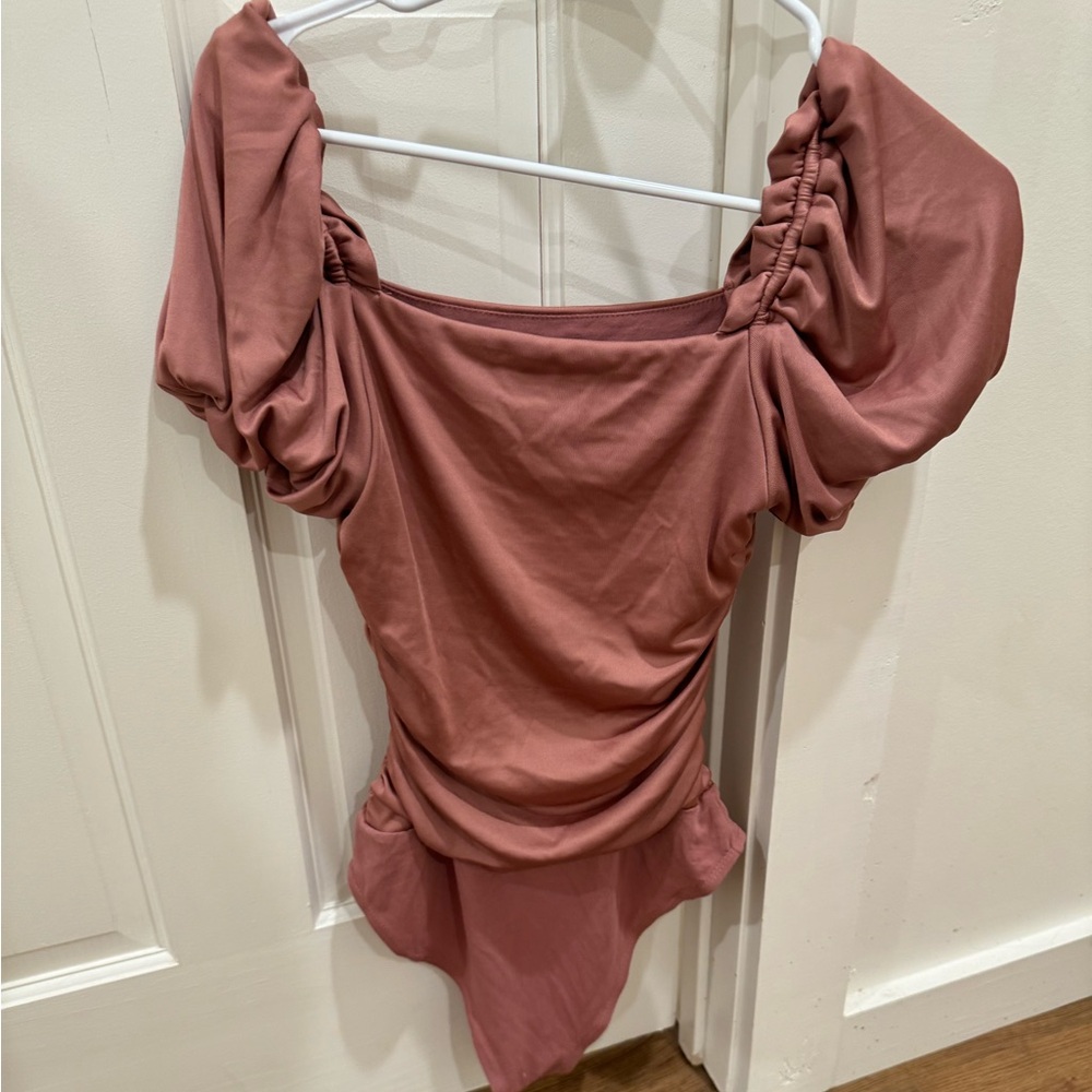 Boutique Ruched Bodysuit